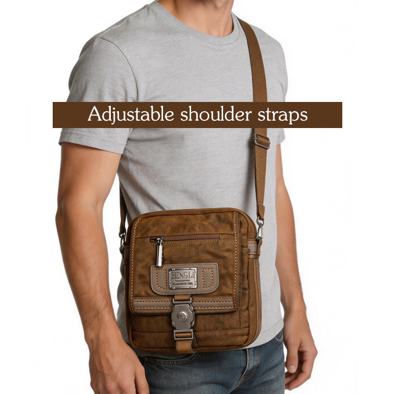 Canvas Backpack Casual - Vải Nam Đeo Vai Giải Trí