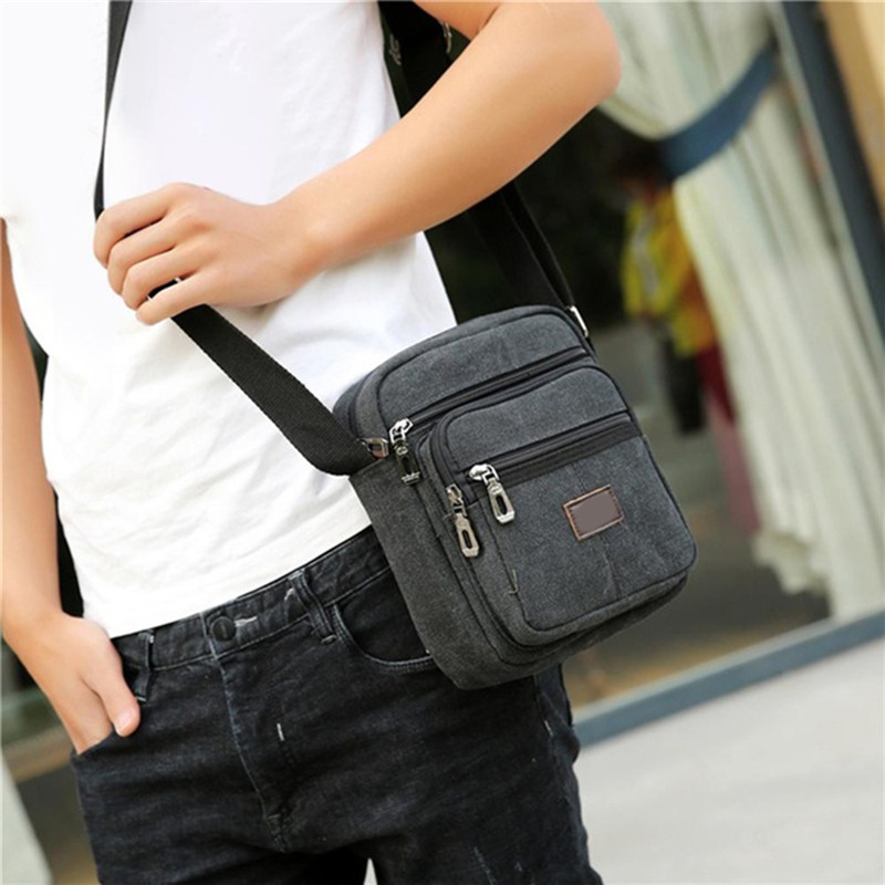 Men's Shoulder Bag Business Le - đánh giá và giá Canvas Backpack Casual