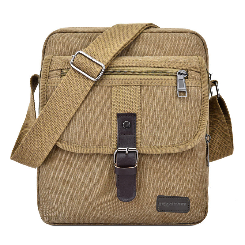 Canvas bag men's one shoulder  - đánh giá và giá Canvas Backpack Casual